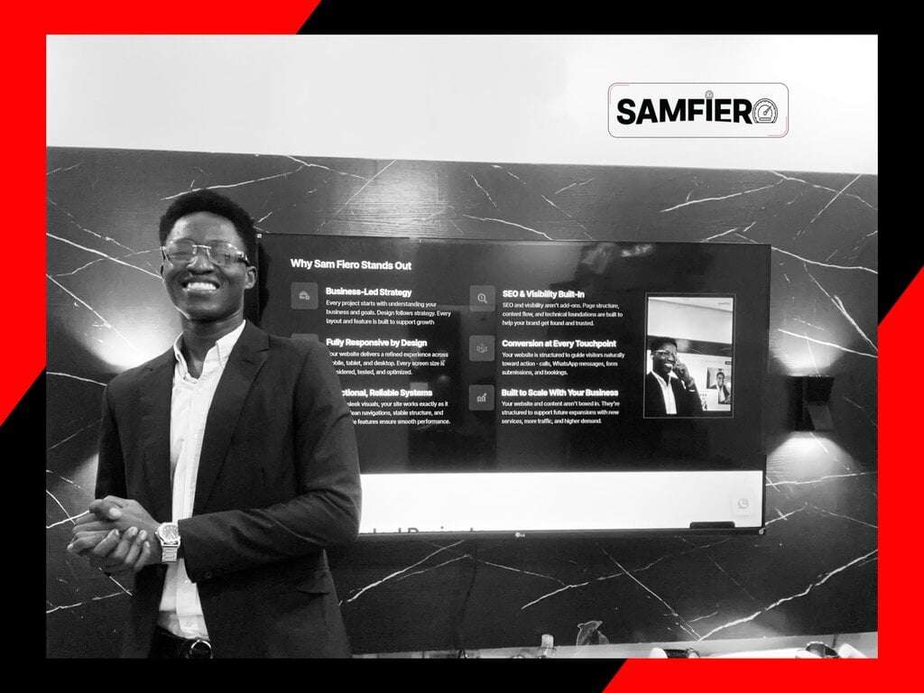 Sam Fiero Presenting His Expertise