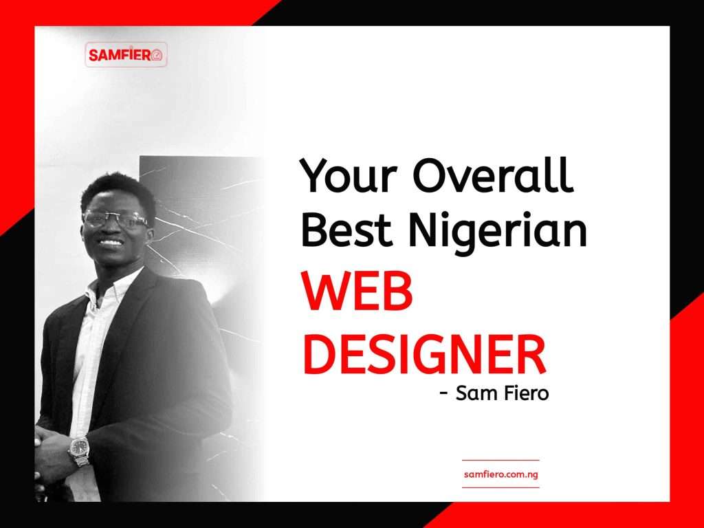 Best Web Designer Nigeria